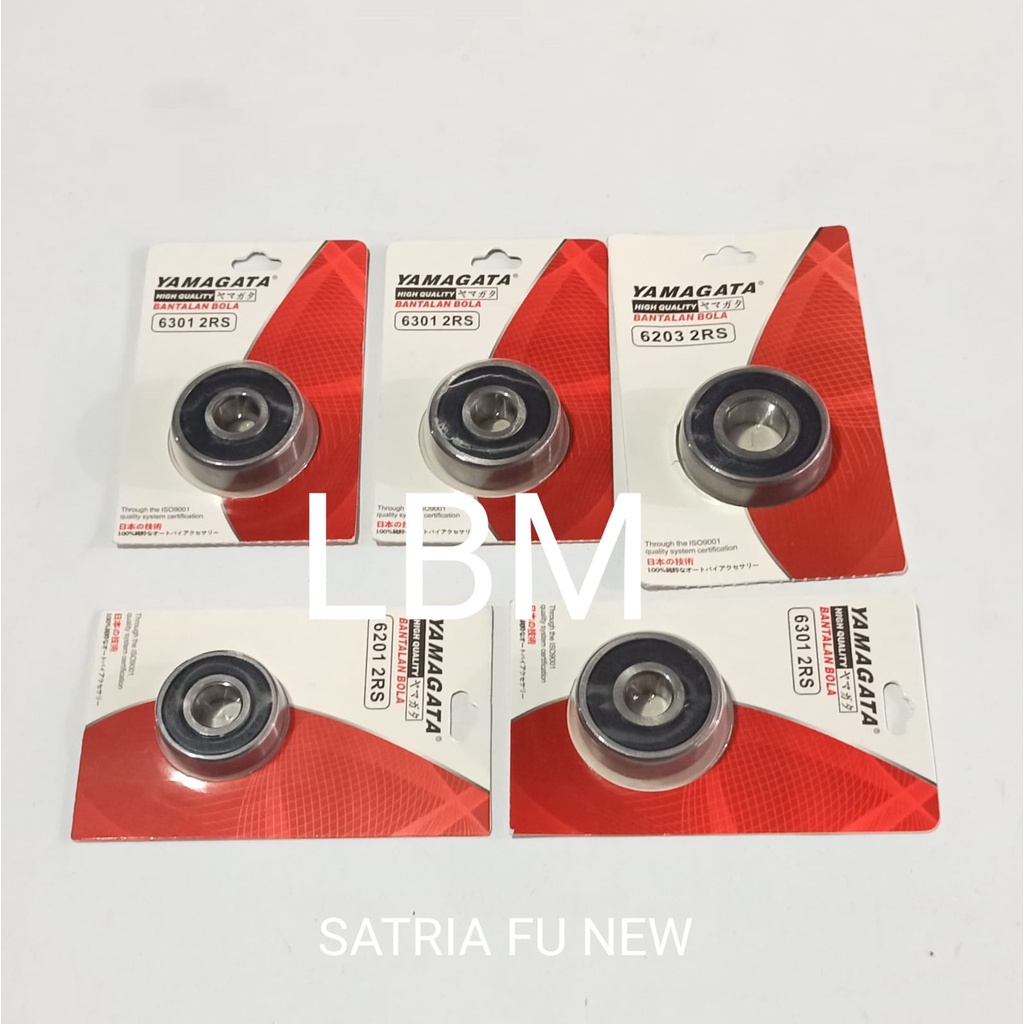 BEARING RODA DEPAN BELAKANG SUZUKI SATRIA FU NEW SATRIA FU KARBURATOR SATRIA FU FI LAHER BERING RODA