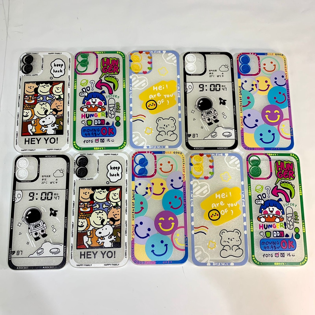 SOFTCASE CLEAR HEY YO FOR REALME C35 C31 C21Y C12 C15 C25 C11 2020 C11 2021