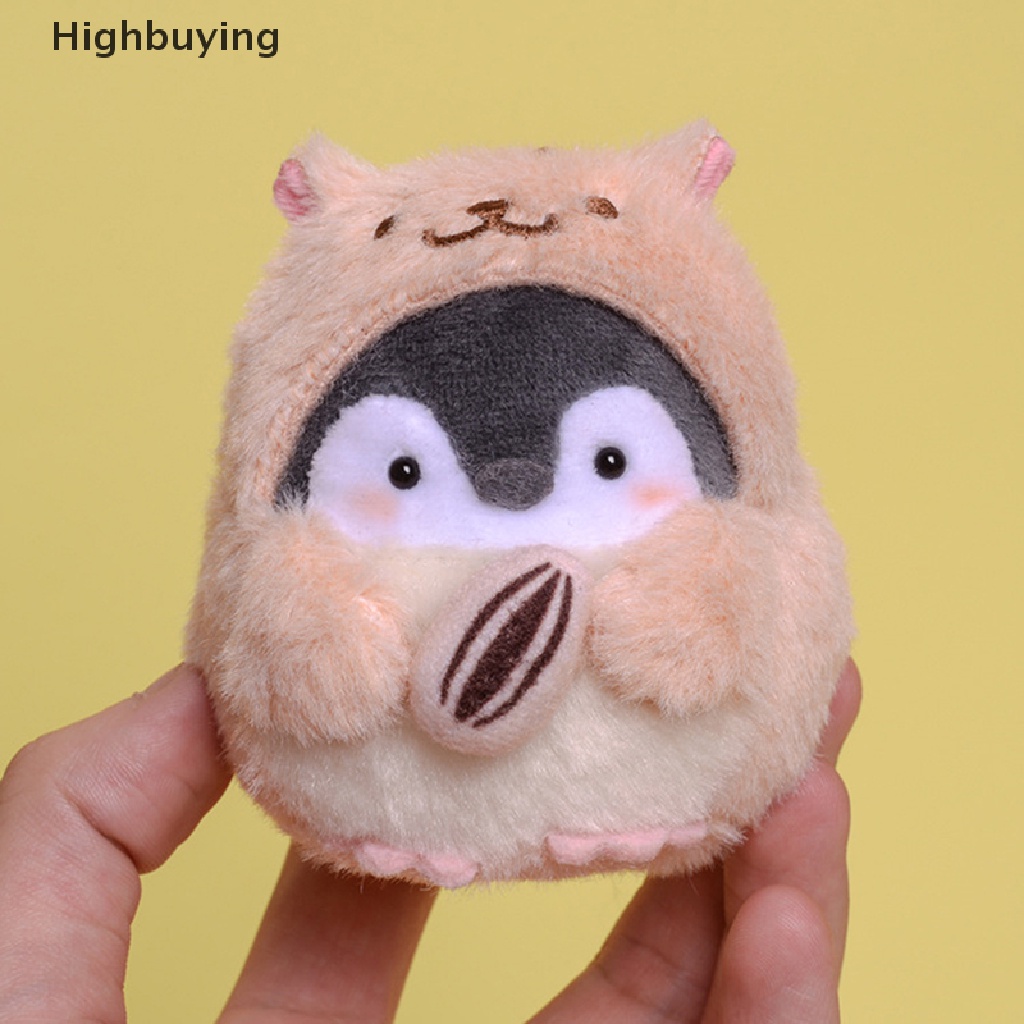 Hbid Gantungan Kunci Boneka Plush Bentuk Penguin / Hamster Lucu Glory