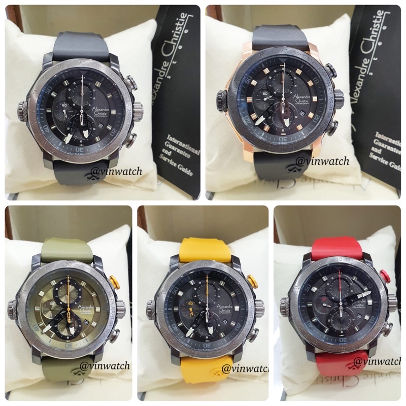 AC6565 Jam Tangan Pria AC Alexandre Christie 6565