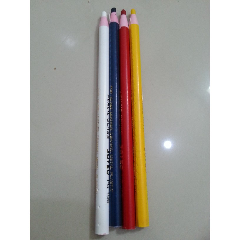 

Pensil glass kapur untuk penanda jahit