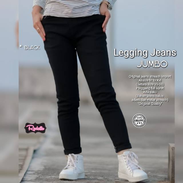 Legging jeans jumbo