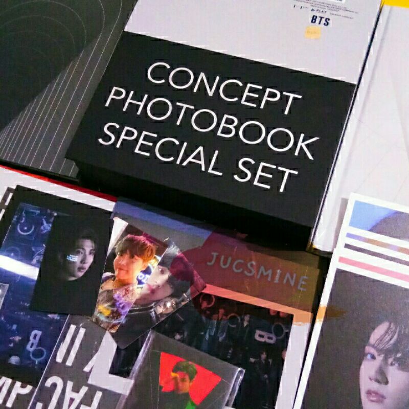 SALE OFFICIAL BTS MAP OF THE SOUL ON:E CONCEPT PHOTOBOOK SPECIAL SET MCB PC PHOTOCARD ROUTE CLUE TAE