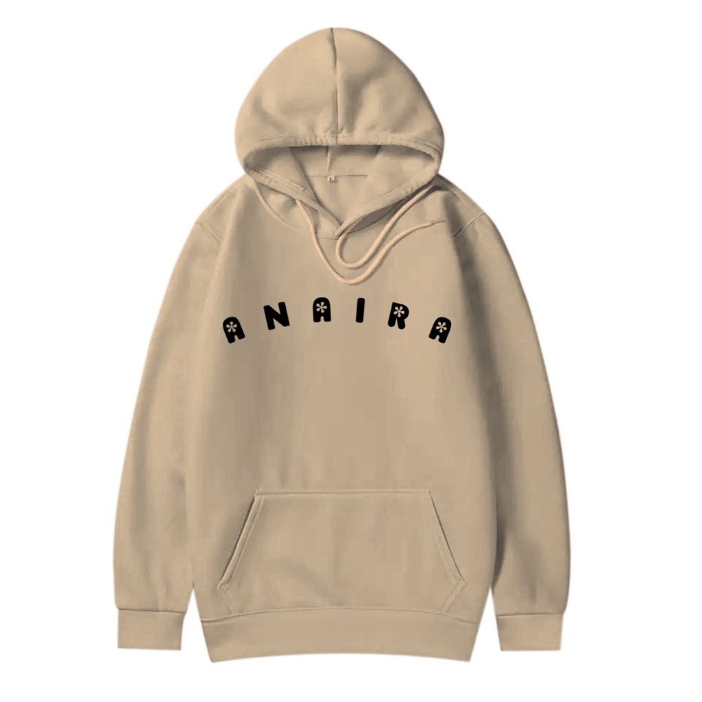 ANAIRA LOGO FLOWER HOODIE JUMPER Size M-XXL