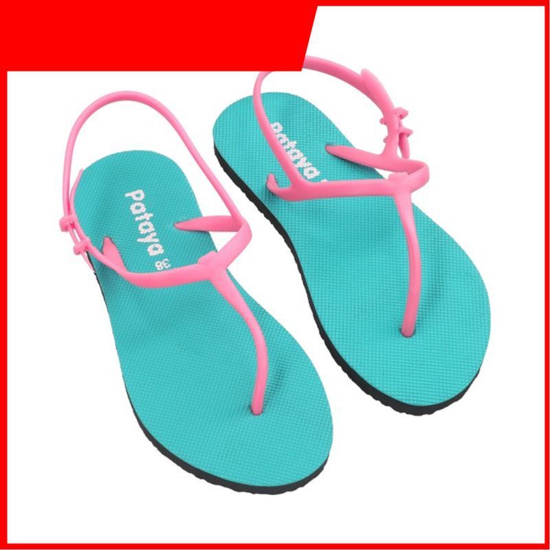 jual Sandal Sendal Jepit Wanita Strappy Boloni Pattaya Mirip Fipper Tali murah
