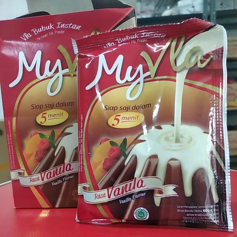 

MY VLA rasa vanilla 6sachet 60gr