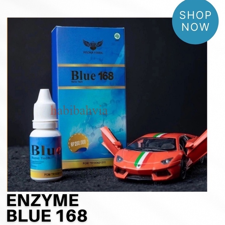 Blue 168 enzyme enzim produk original