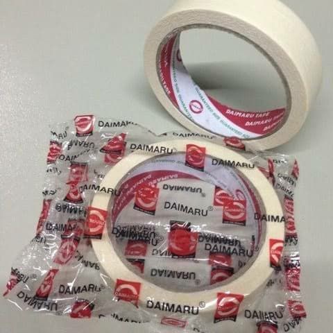 

Spesial Masking Tape / Lakban Kertas Daimaru 1 Inch / 24 Mm X 21 Meter Diskon