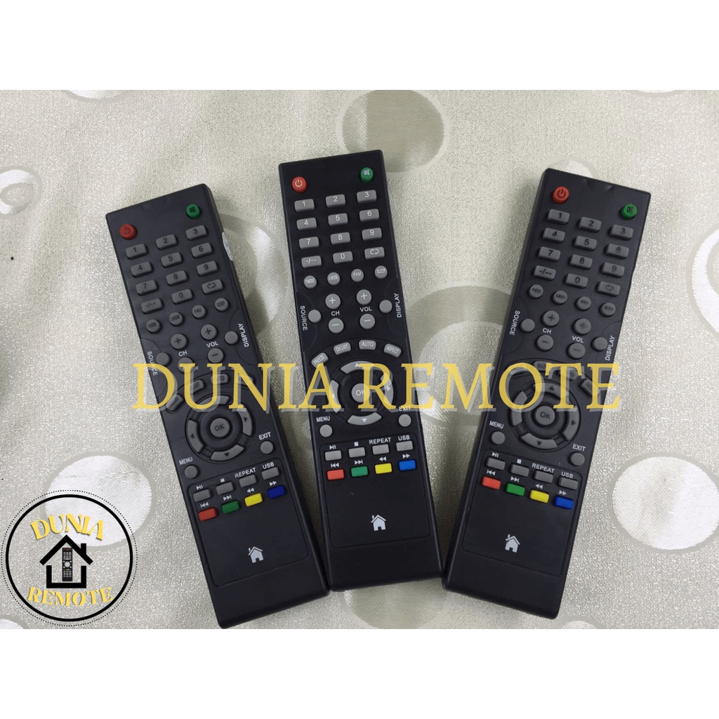 Remot Remote Coocaa TV LCD LED 32E20W &amp; 32E21W  bentuk pendek tanpa setting