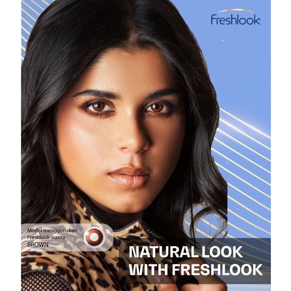 Freshlook Color Blends Softlens Warna Monthly