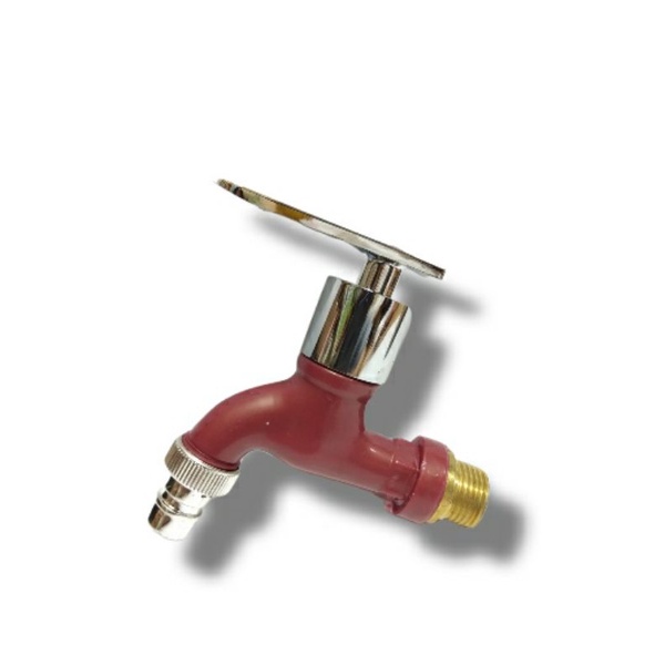 kran air 1/2 " inch body plastik derat kuningan
