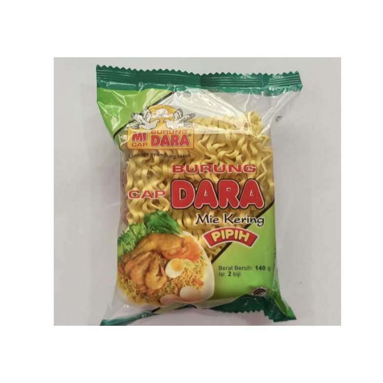 

Mie Burung Dara Pipih 140 gram