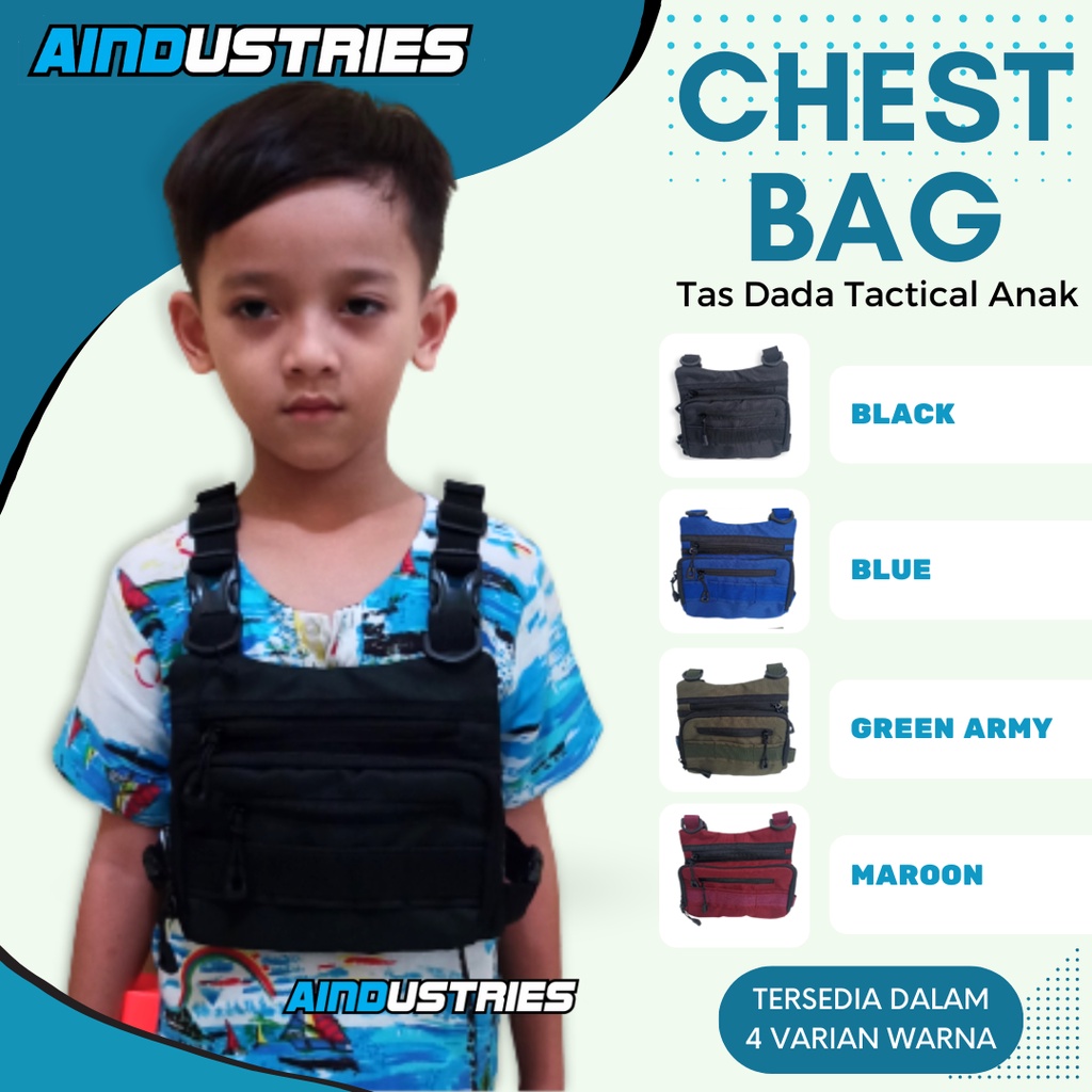 Tas Dada Anak CHEST BAG Tas Gendong Depan Dada