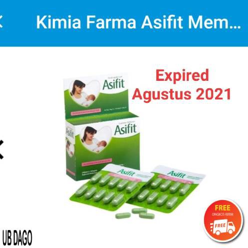 Kimia Farma Asifit Memperlancar ASI Suplemen [30 Kaplet]