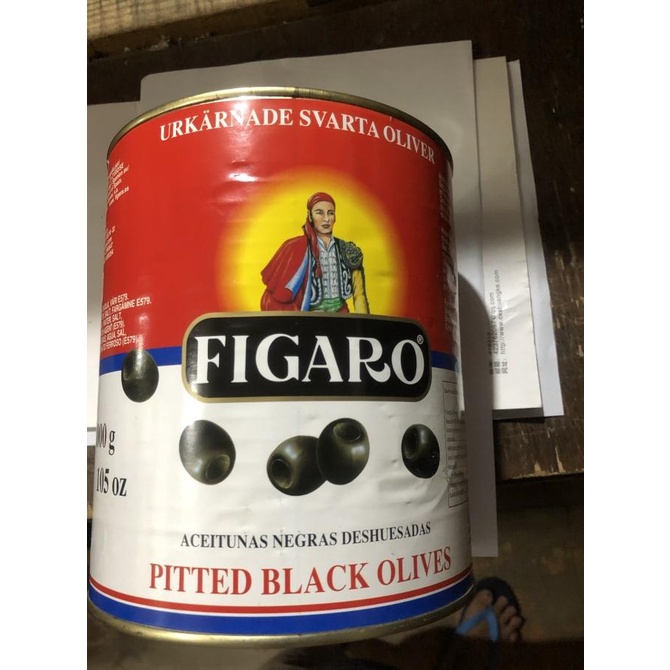 

Figaro Black Olives Pitted 3kg / Buah Zaitun Hitam ---Termurah---