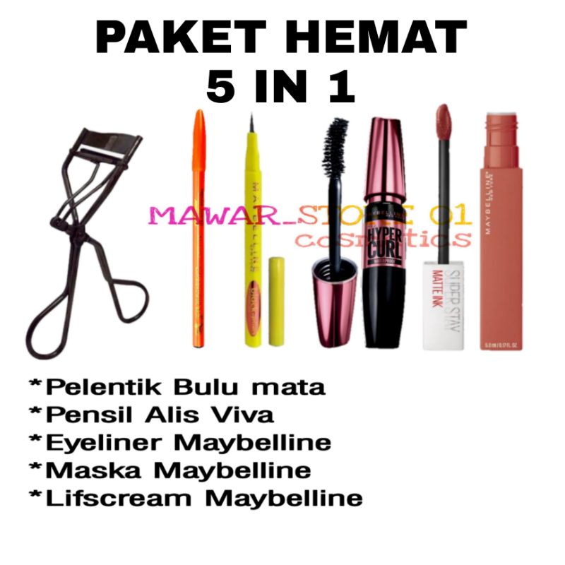 Paket Kosmetik 5 In 1 Paket Hemat Lengkap Murah