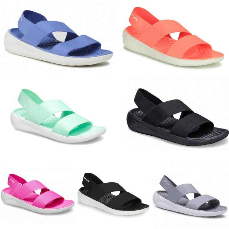 CROCS WANITA/CROCS LITERIDE STREACH/SANDAL WANITA/SANDAL KARET/CROCS LITERIDE/CROCS/SANDAL CROCS WAN