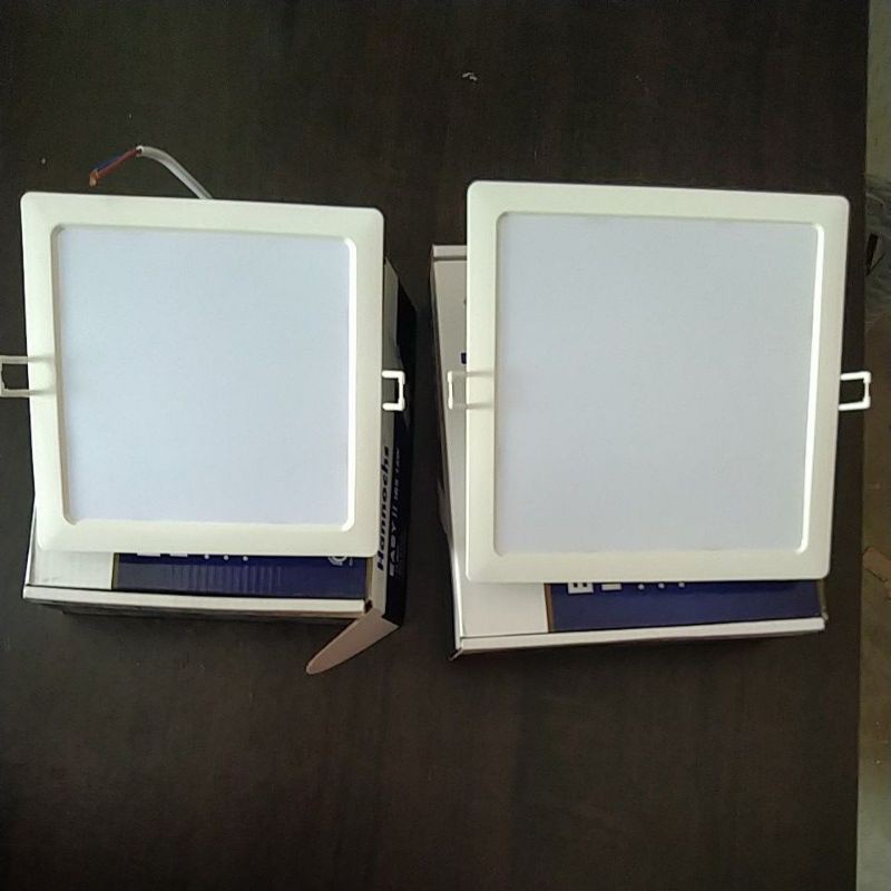 Lampu led panel/downlight hannochs 12, 15 dan 20 watt/led tanam plafon kotak hannochs (FREE BUBLE) d
