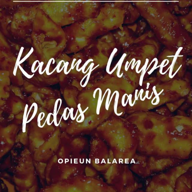 

Kacang umpet pedas manis