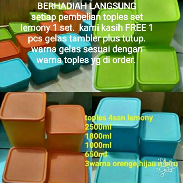 GROSIRAN Toples lemony/dapur