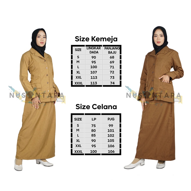 Seragam Pemda Wanita Seragam Pns Wanita Saku Bawah Seragam Pns ROK Baju Pemkot Pemkab Baju dinas Aparatur Pemerintahan Baju Pemda Wanita