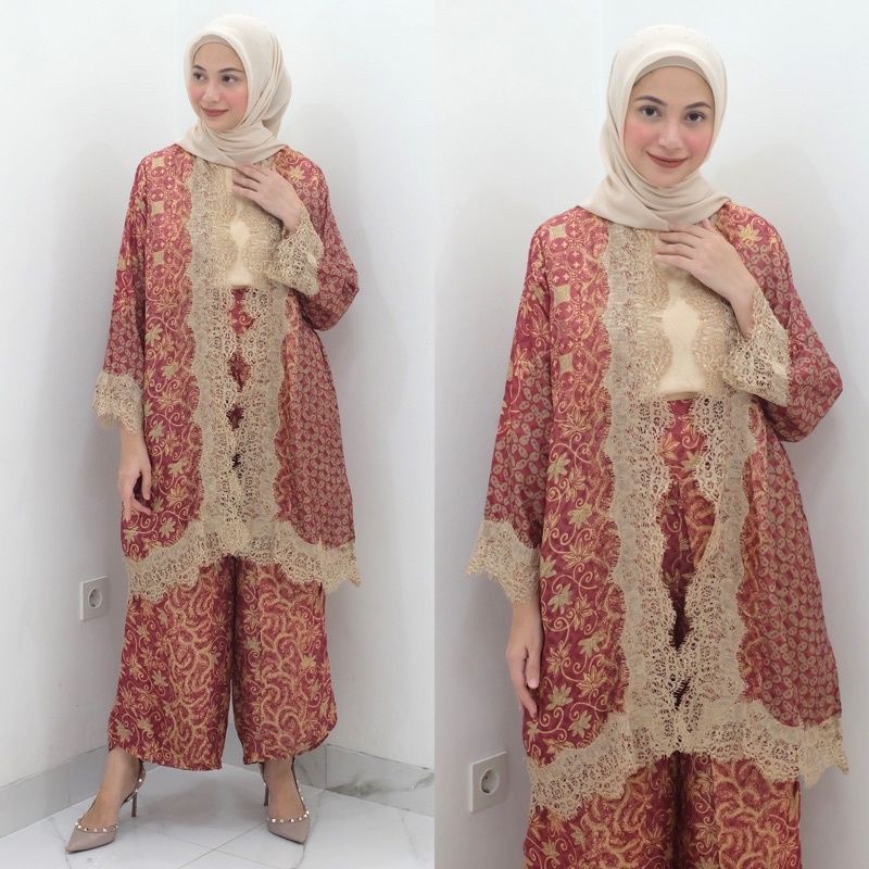 KODE 04 || LACE ARUMI BATIK SET by SARAH THE LABEL