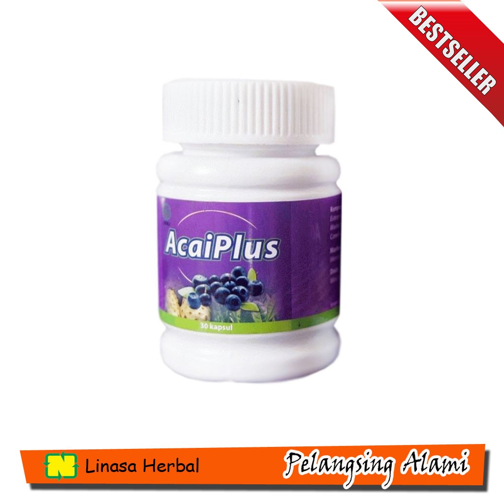 Penurun berat badan / Pelangsing badan / Diet / Obat Pelangsing Acai Plus Original Nasa