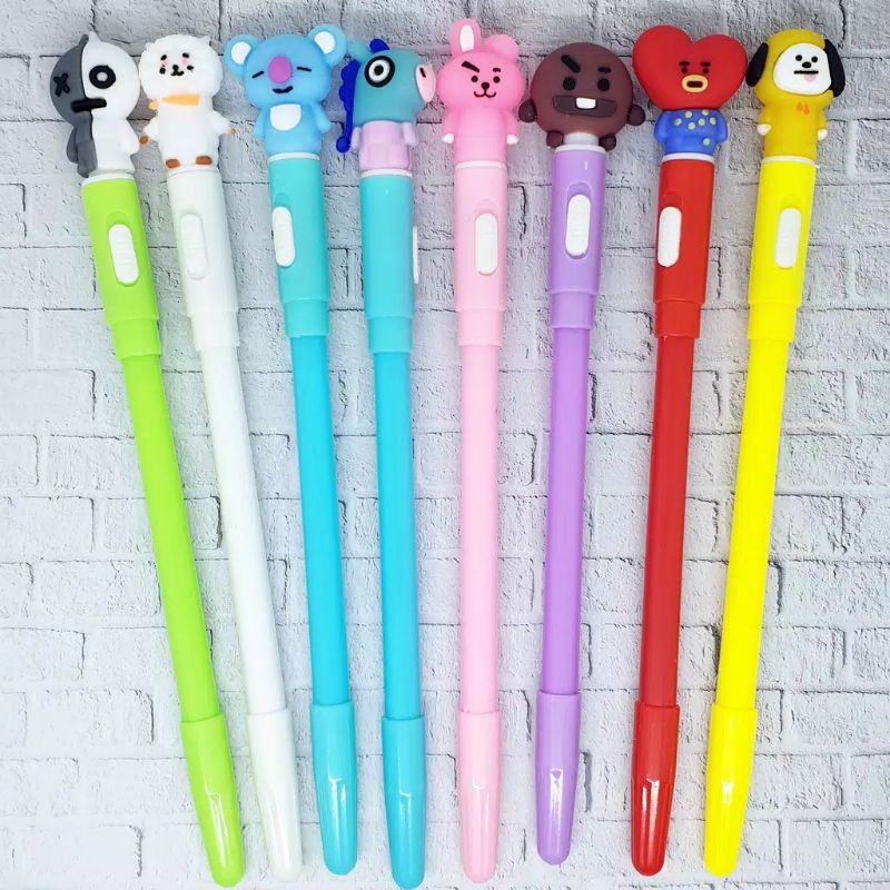 

Hemat! 1 set 8 Led pena BT21 (Baca Deskripsi)