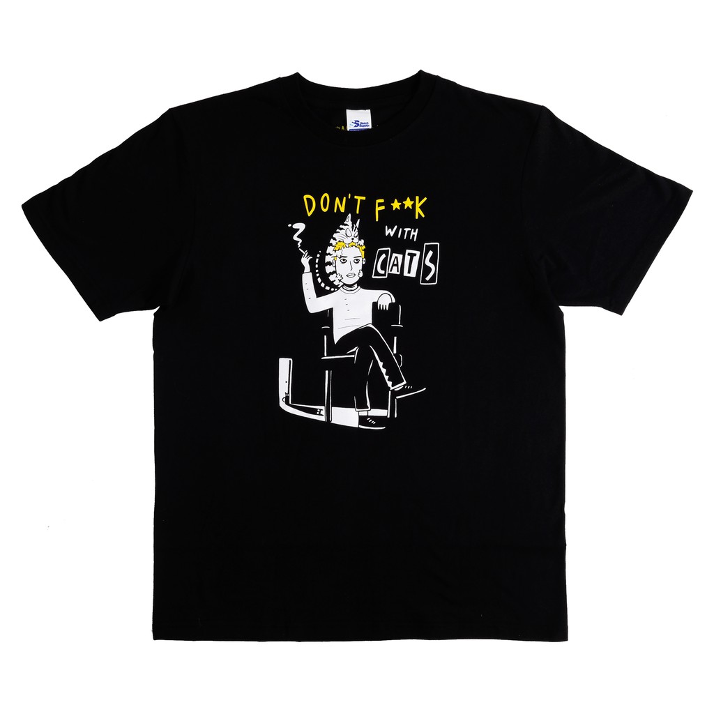 T SHIRT X Sad Cat Club Don't F**k With Cats