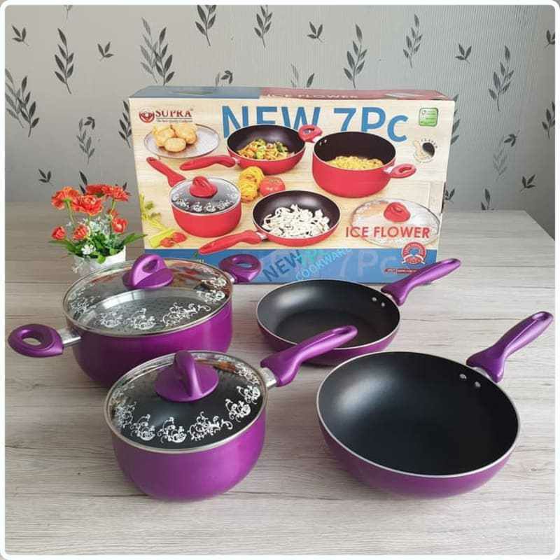 Panci set SUPRA 7 pcs teflon