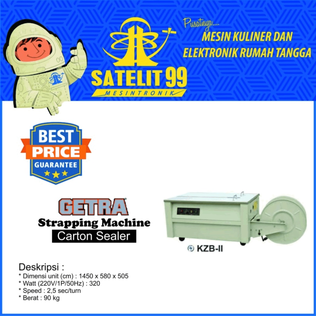 Jual Strapping Machine GETRA KZBII Shopee Indonesia