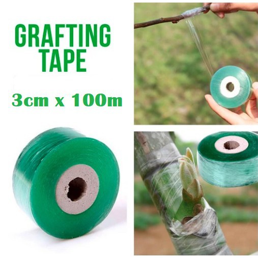 Paket Grafting tool Tape isolasi Dan Pisau Multifungsi 3 in 1 Okulasi tanaman FEFARM