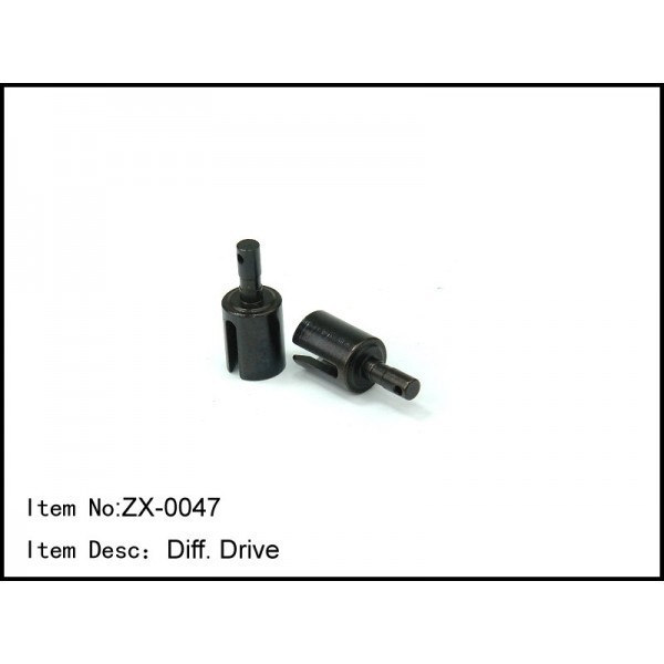 ZX-0047 Rc Car Caster Racing DIFF DRIVE 1/8 Buggy