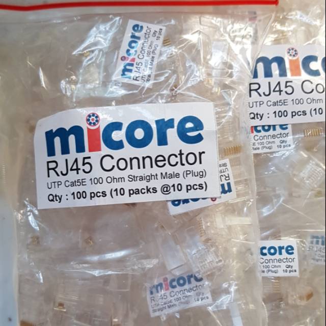 Micore Connector UTP RJ45 Cat.5e