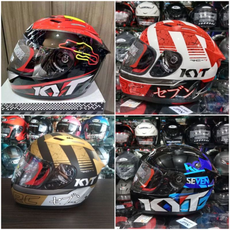 helm kyt rc 7 motif