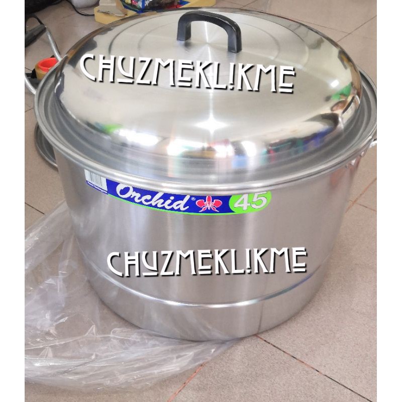 Panci Orchid 45 cm (ada sarang)/panci langseng Orchid 45 cm/Panci besar Orchid 45 cm/Panci kukus