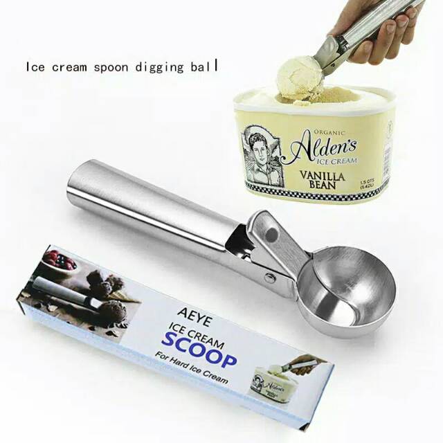 Scoop ice cream anti freeze centong eskrim gula kopi syrup spuit silmat cetakan rolling fondant edible dol luster pen spuitwilton