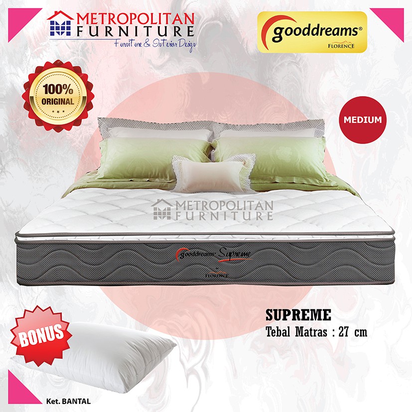 Kasur Springbeds Gooddreams by Florence Supreme / Matras Spring bed Murah