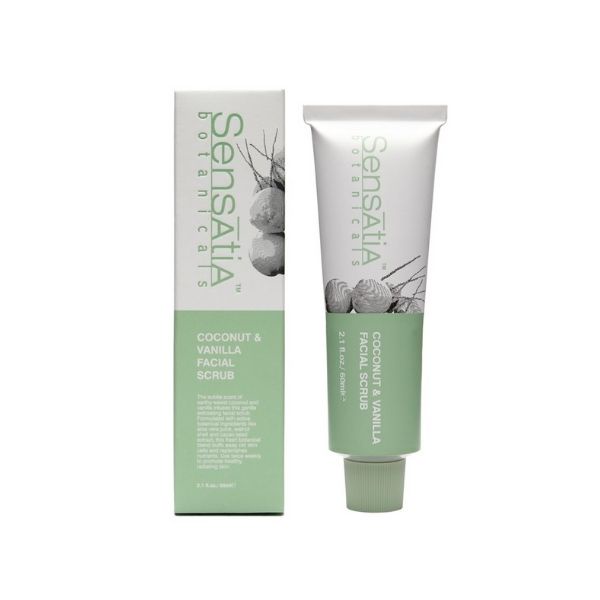 Sensatia Botanicals Coconut &amp; Vanilla Facial Scrub - 60ml