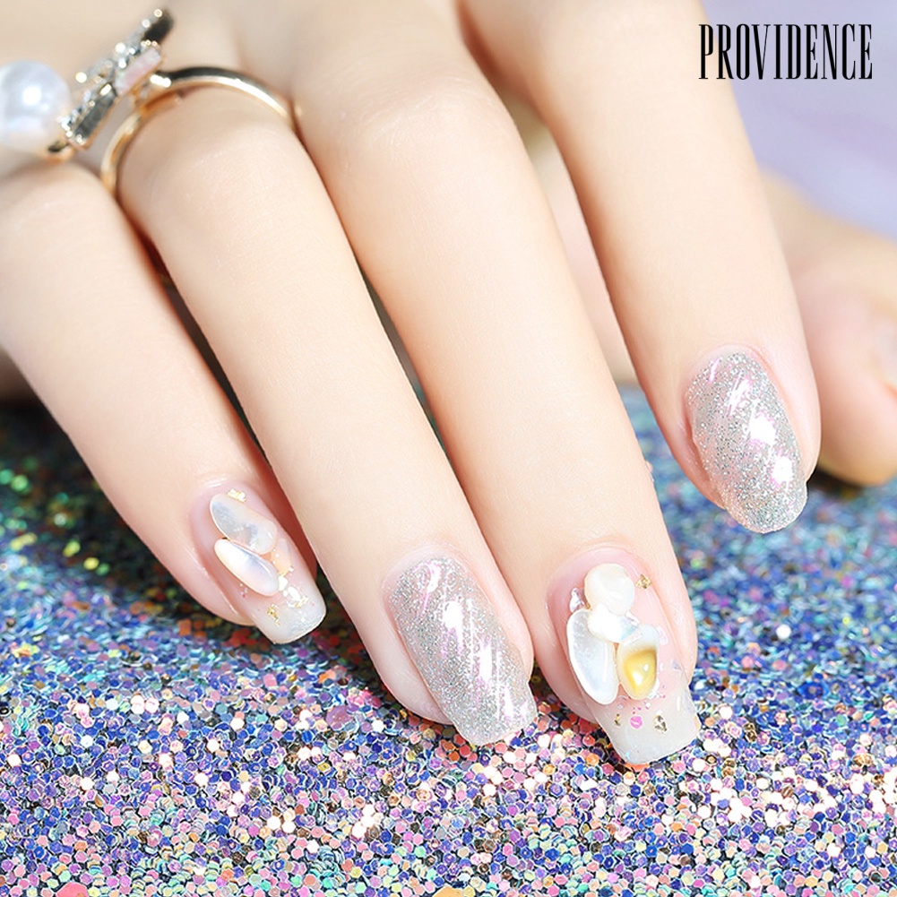 Providence 2Pcs Irregular Sea Shell Fragment Slices Stones Manicure Nail Art Decorations