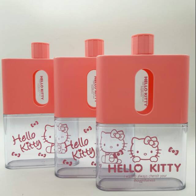 Botol minum gepeng karakter 500ml