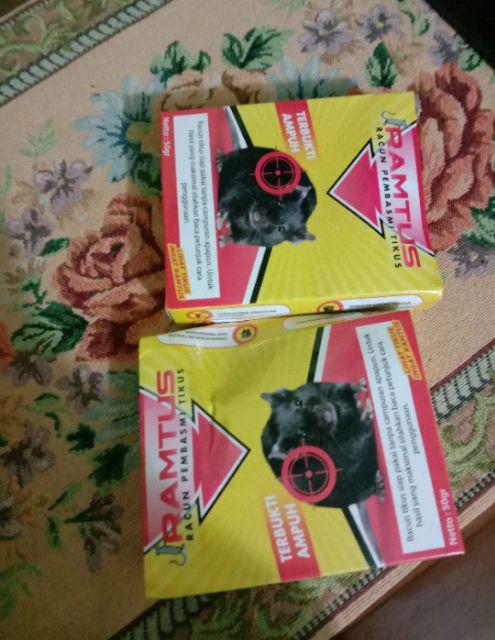Ramtus Racun Tikus Mati Kering Pengusir Tikus Racun Tikus Ampuh Jebakan Tikus Bukan Lem Tikus Ss-01