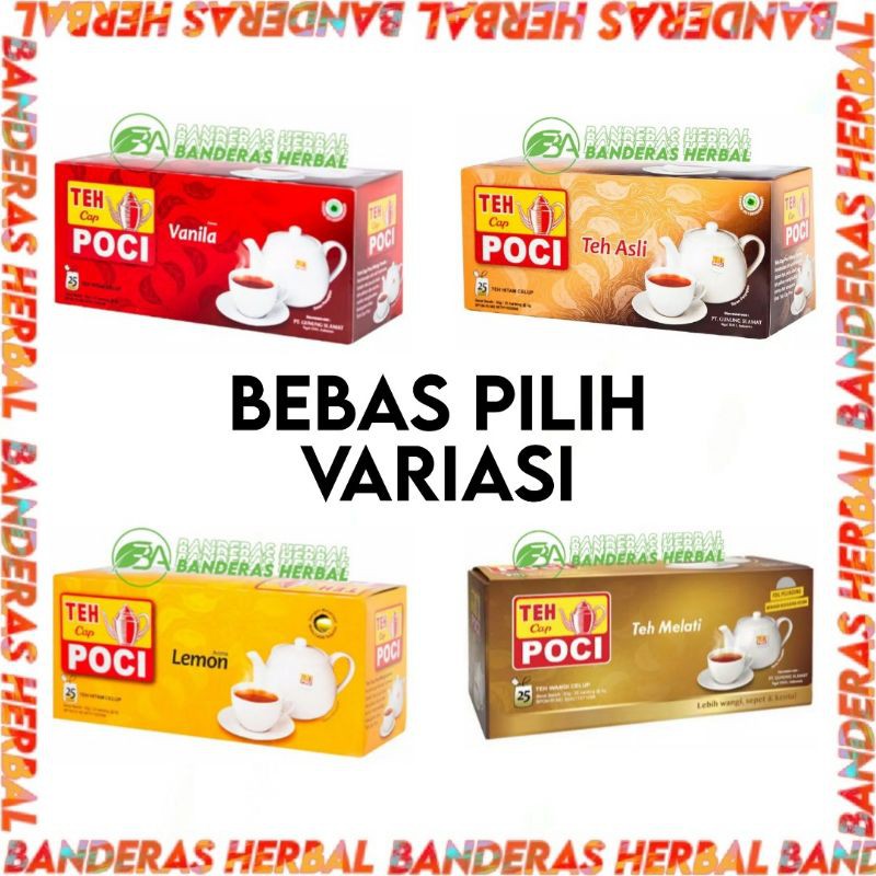 Jual Teh Poci Teh Celup Cap Poci All Varian Khas Slawi Indonesiashopee Indonesia 8664