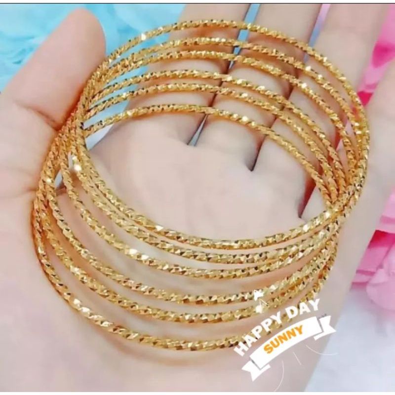 PROMO TERBARU GELANG KERONCONG LAPIS EMAS