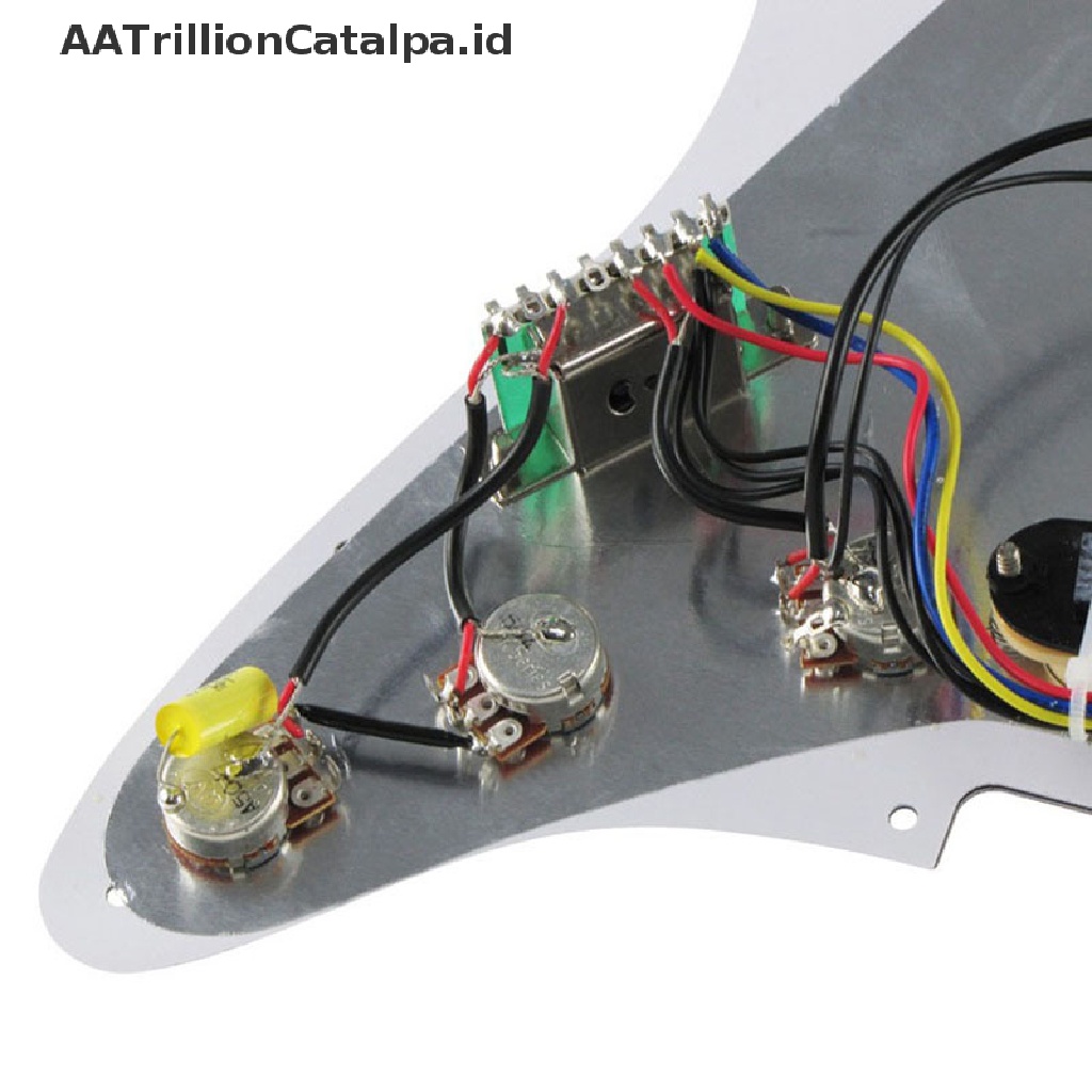 Aatrillioncatalpa Switch Pickup Selector 5 Arah Dengan Knob Untuk Gitar Elektrik Fender Stratocaster