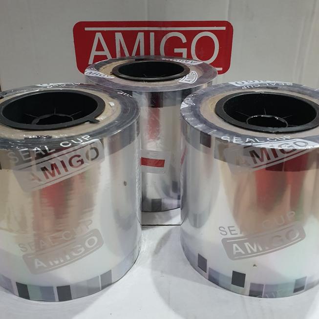 V➢ Seal Cup Polos Plastik Lid Cup Amigo 1200 Cup - Amigo 1200cup (Best produk)