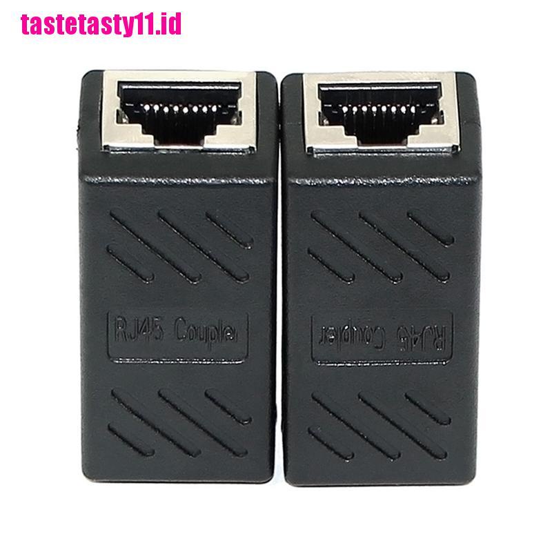 【TTID】RJ45 Female To Female CAT6 Network Ethernet LAN Connector Adapter Coupler