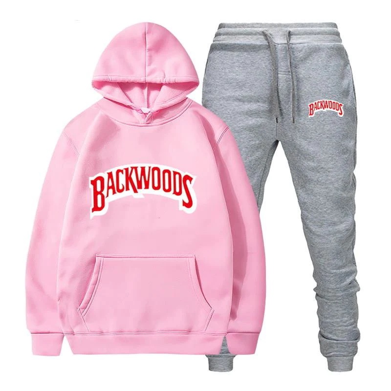 Setelan Celana Jogger &amp; Jumper Hoodie Backwood II Set sweater Hoodie dan Celana Joger Panjang II SIZE M- XL ( Pria &amp; Wanita )