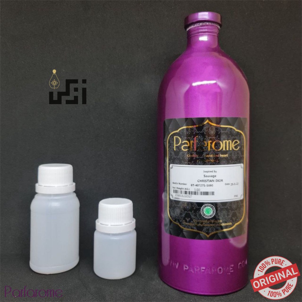 Sauvage CHRISTIAN DIOR (Premium). Bibit Parfum Murni 100% By Parfarome.
