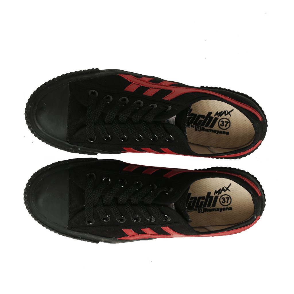 Ramayana x Kodachi Sepatu Casual Pria KMAX-01 Hitam Merah